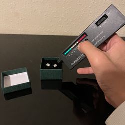 Brand New VVS 1 Moissanite Flower Earrings 