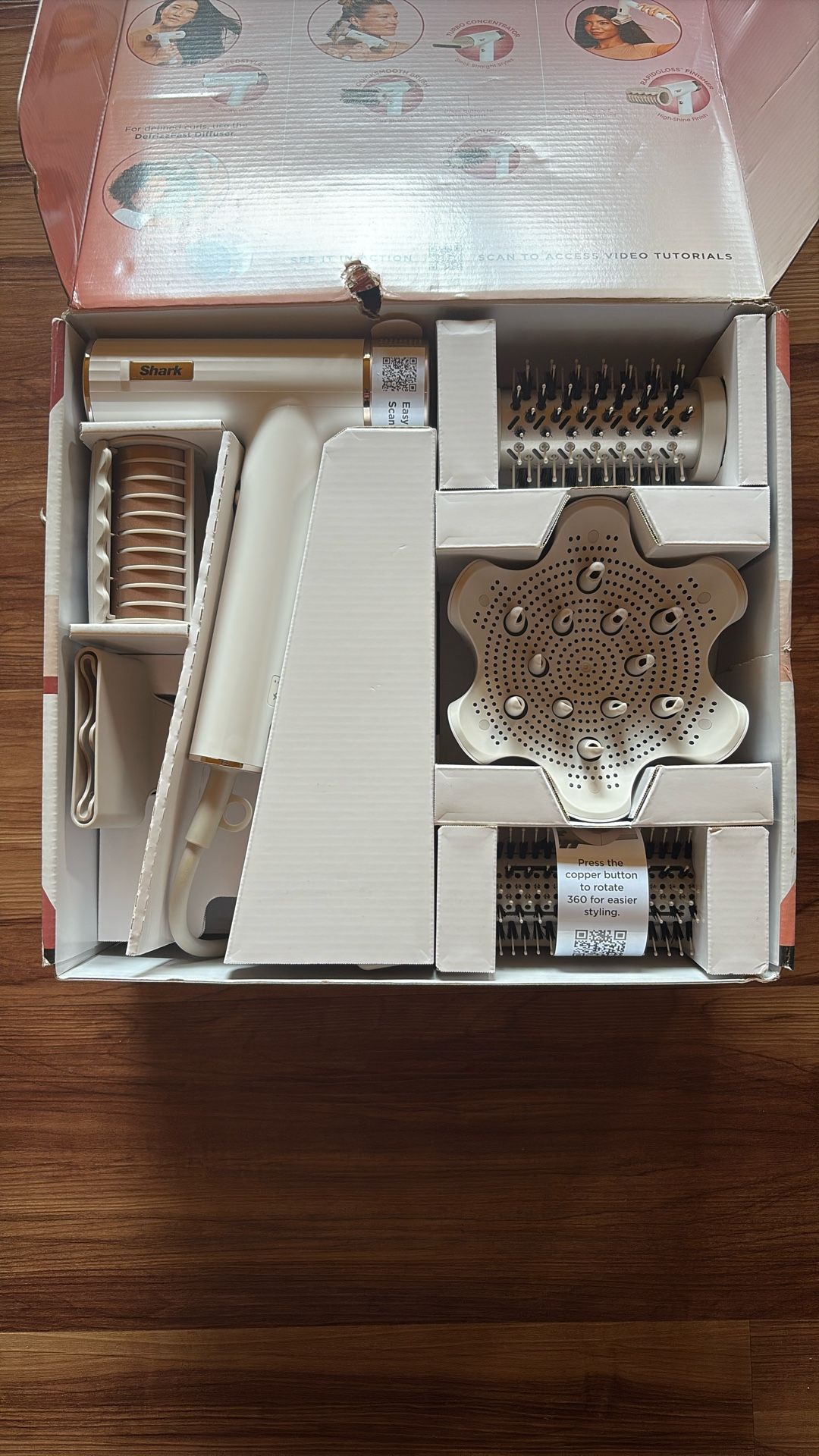 Shark SpeedStyle RapidGloss Finisher – New