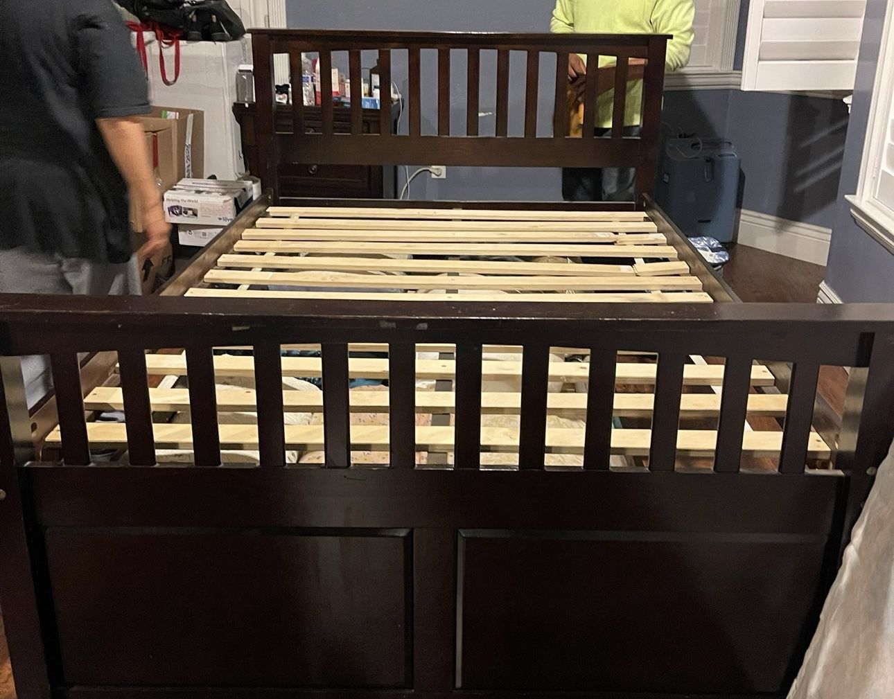 Bed Frame With Twin pull Out