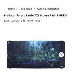 Acer Predator Forest Battle XXL Mouse Pad