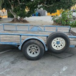 1988 Big Tex Utility Tilt Trailer 