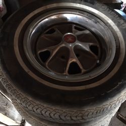 1966 Mustang rally wheels