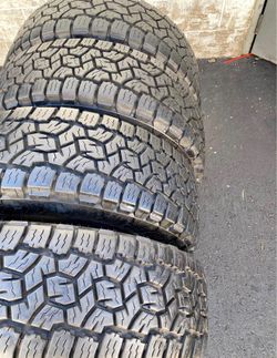 35x12.50/18 Toyo 🌟🌟 Vendo un set de llantas con 80% de vida las 4 🌟🌟🤩