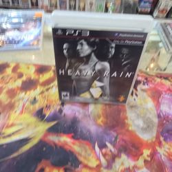 Heavy Rain (Sony PlayStation 3 PS3 2010) Complete Tested Working 