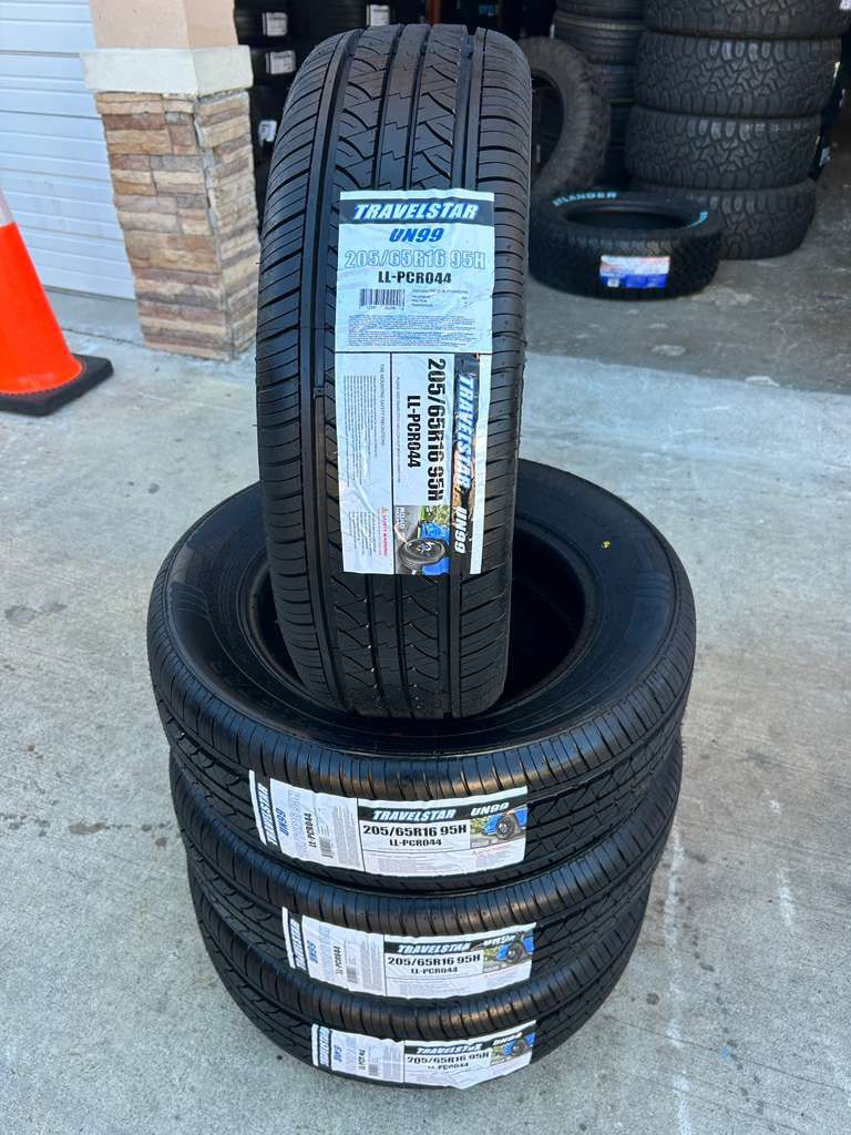 Travelstar UN99 Tire β 205/65R16 95H π Size: 205/65R16 π Load/Speed Rating: 95H π Model: Travelstar UN99 π Condition: BRAND NEW (never mounted)