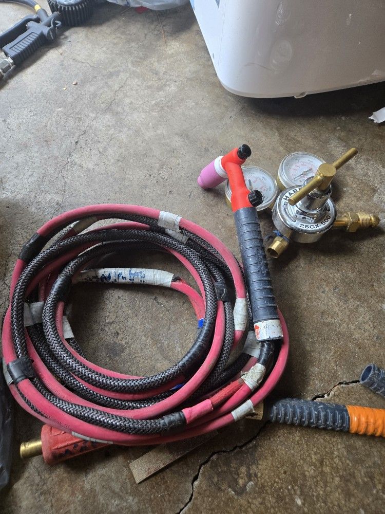 350 Heavy Hitting Tig Rig And Argon Regulador