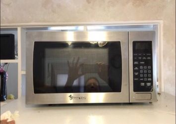 Chrome Microwave