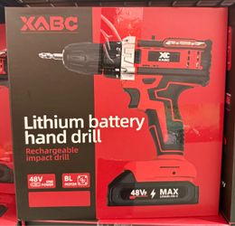 XABC LITHIUM BATTERY HAND DRILL $29.99