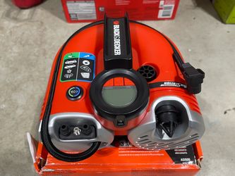 Black and Decker Air Station Pump Tire Inflator