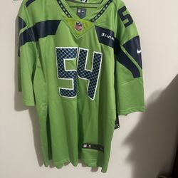 bobby Wagner color rush Seahawks NFL jersey XL brand new