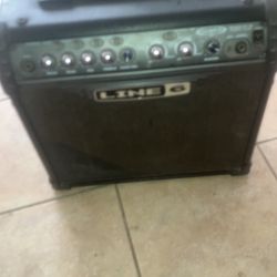 Donner Hollow Body And Line 6 Amp 