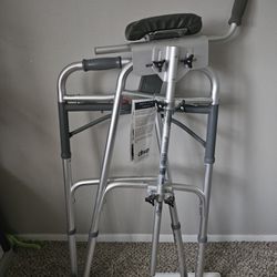 Drive Walker With Universal Crutchwalker Platform Attachment