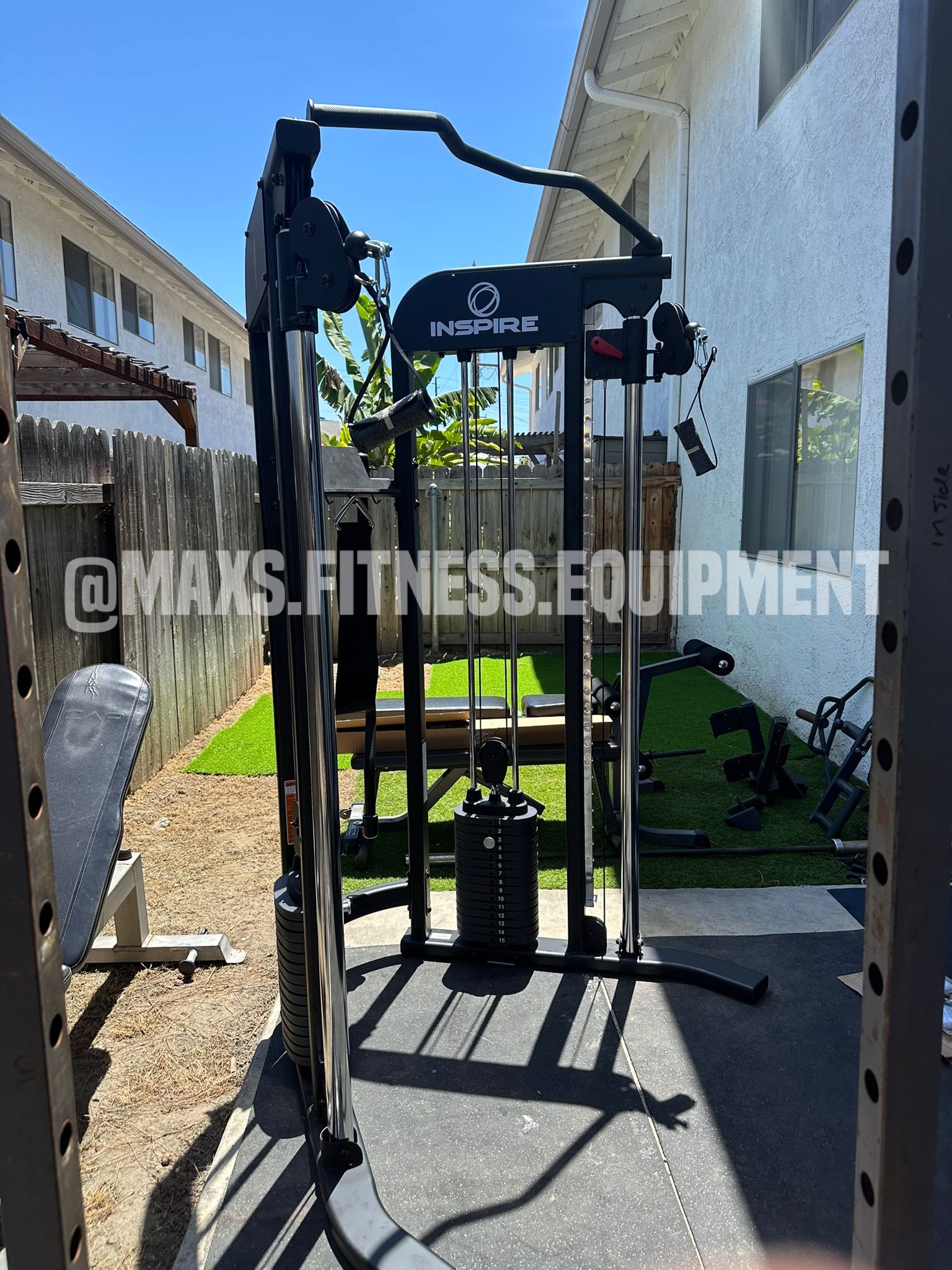 NEW INSPIRE FTX FUNCTIONAL TRAINER WITH ATTACHMENTS
