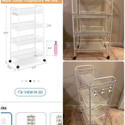 4-Tier Rolling Organizer $20