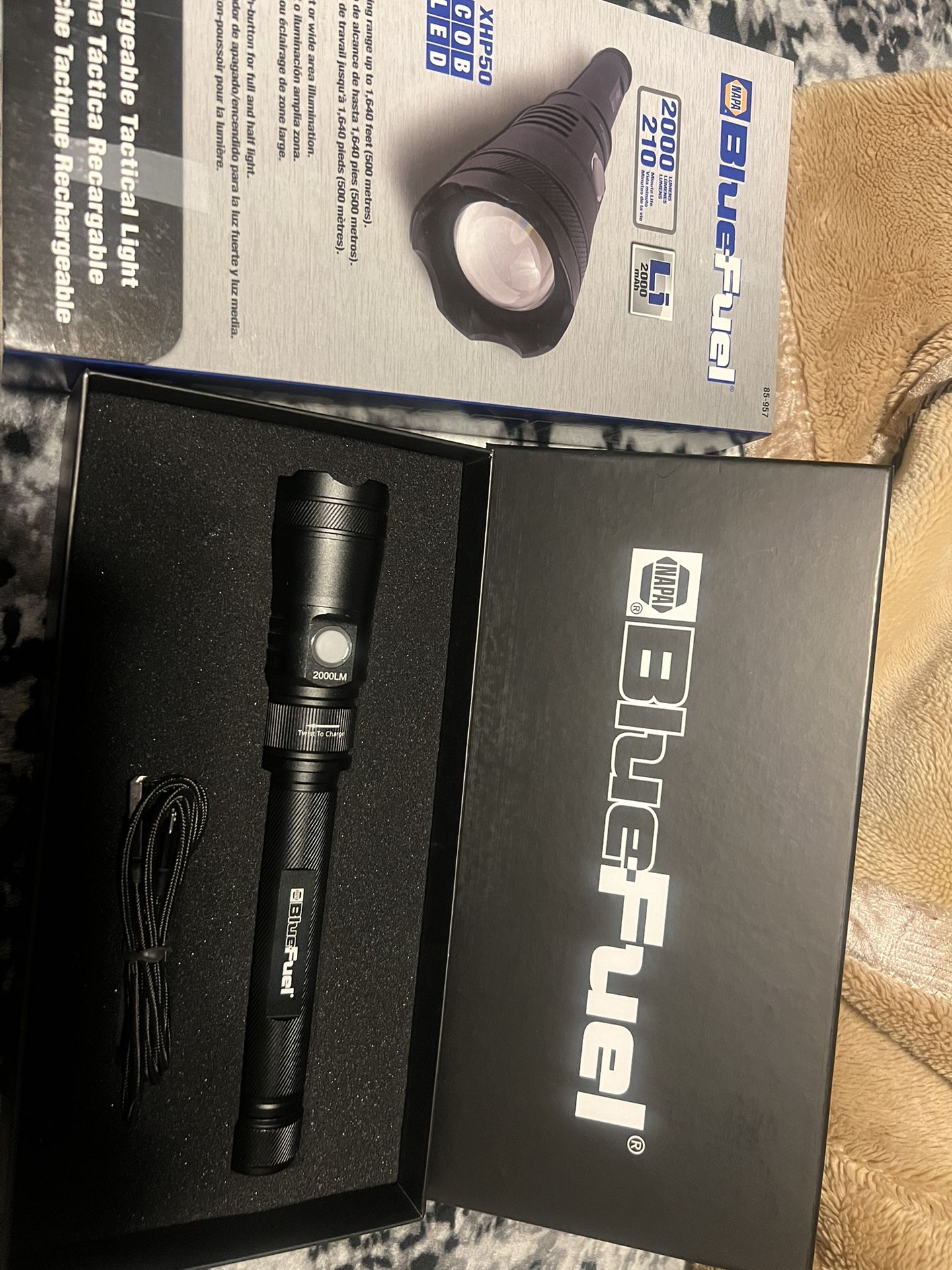 Blue Fuel Flashlight