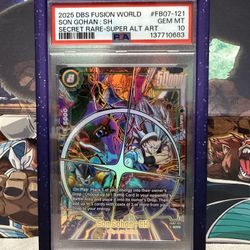 Son Gohan : SH Fb07-121 PSA 10