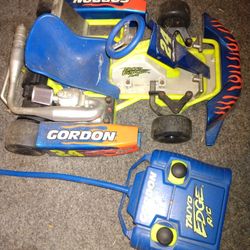 Jeff Gordon Rc Gocart No Driver But Works Great