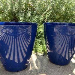 Several Plant Pots Ceramic And Resin - Singles Or Sets