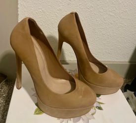 Aldo Kassandra Beige Leather Pump 8 • New without tags • ALDO