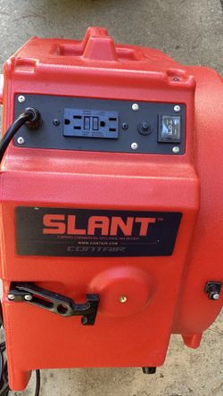 Slant industrial fan