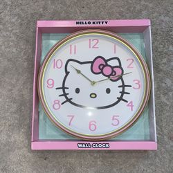 Hello Kitty Wall Clock 