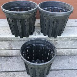 Lot 3 Ercole Italian type Air Prune 5L 1.3 Gallon Garden Nursery Pots