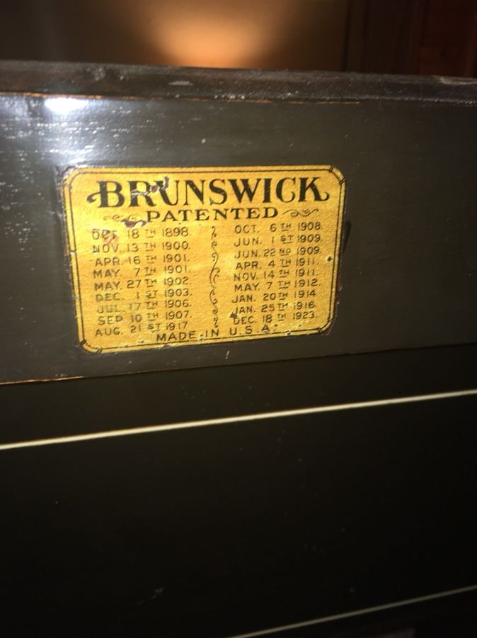 1923 Pool table