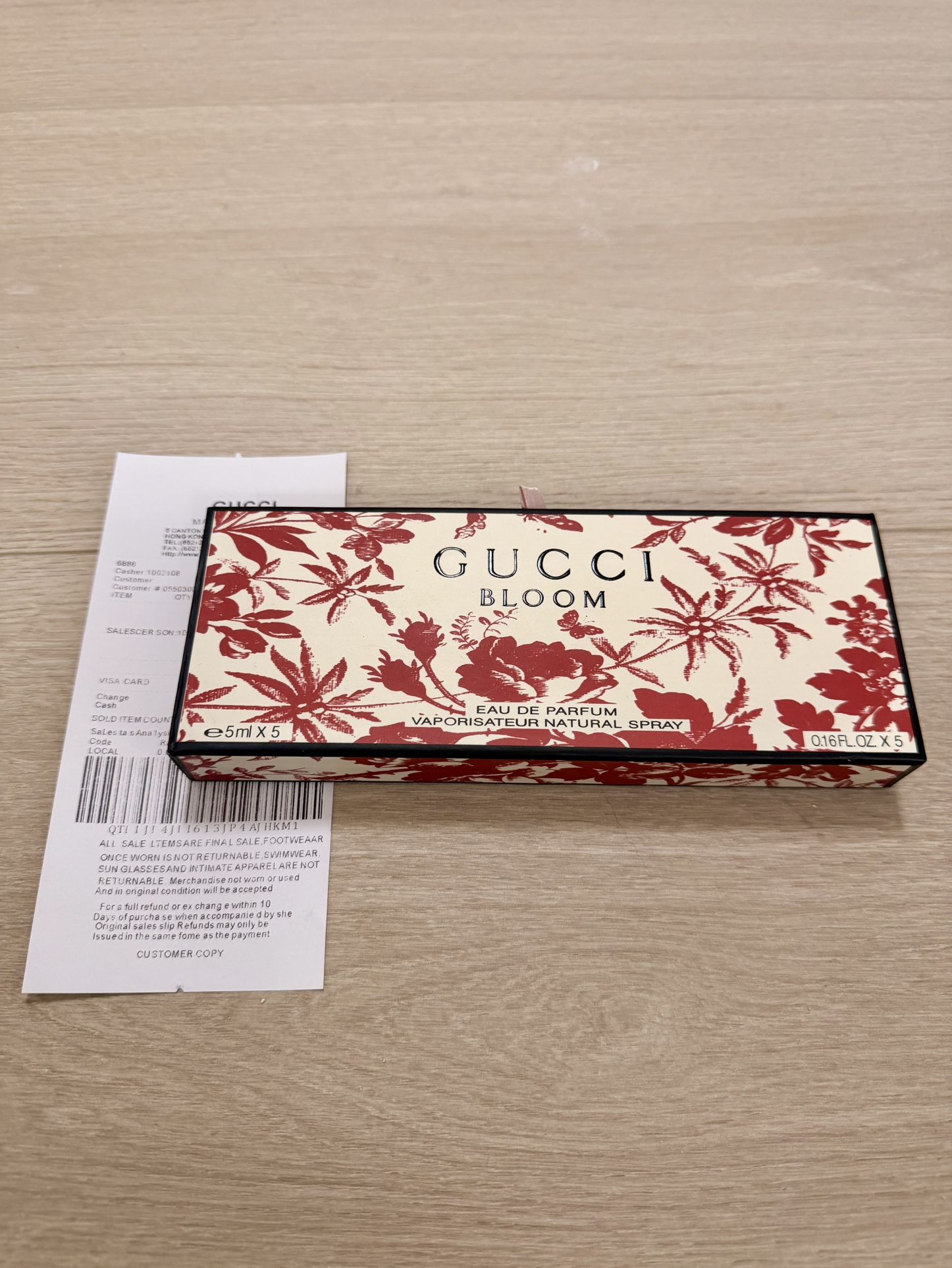 GUCCI BLOOM  PERFUME GIFT SET