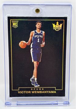 Victor Wembanyama 2023-24 Panini Court Kings Basketball Rookie Card #12