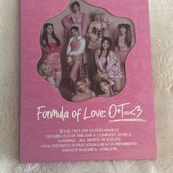 TWICE- FORMULA OF LOVE ALBUM