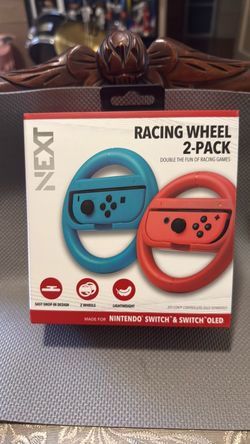 NEXT Racing Wheel 2-Pack for Nintendo Switch