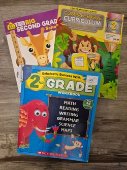 2nd grade activity books. For kids entering 2nd grade or just to challenge them. Bonanza & Nellis.