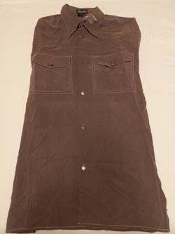 Barcelino Mens Silk Shirt