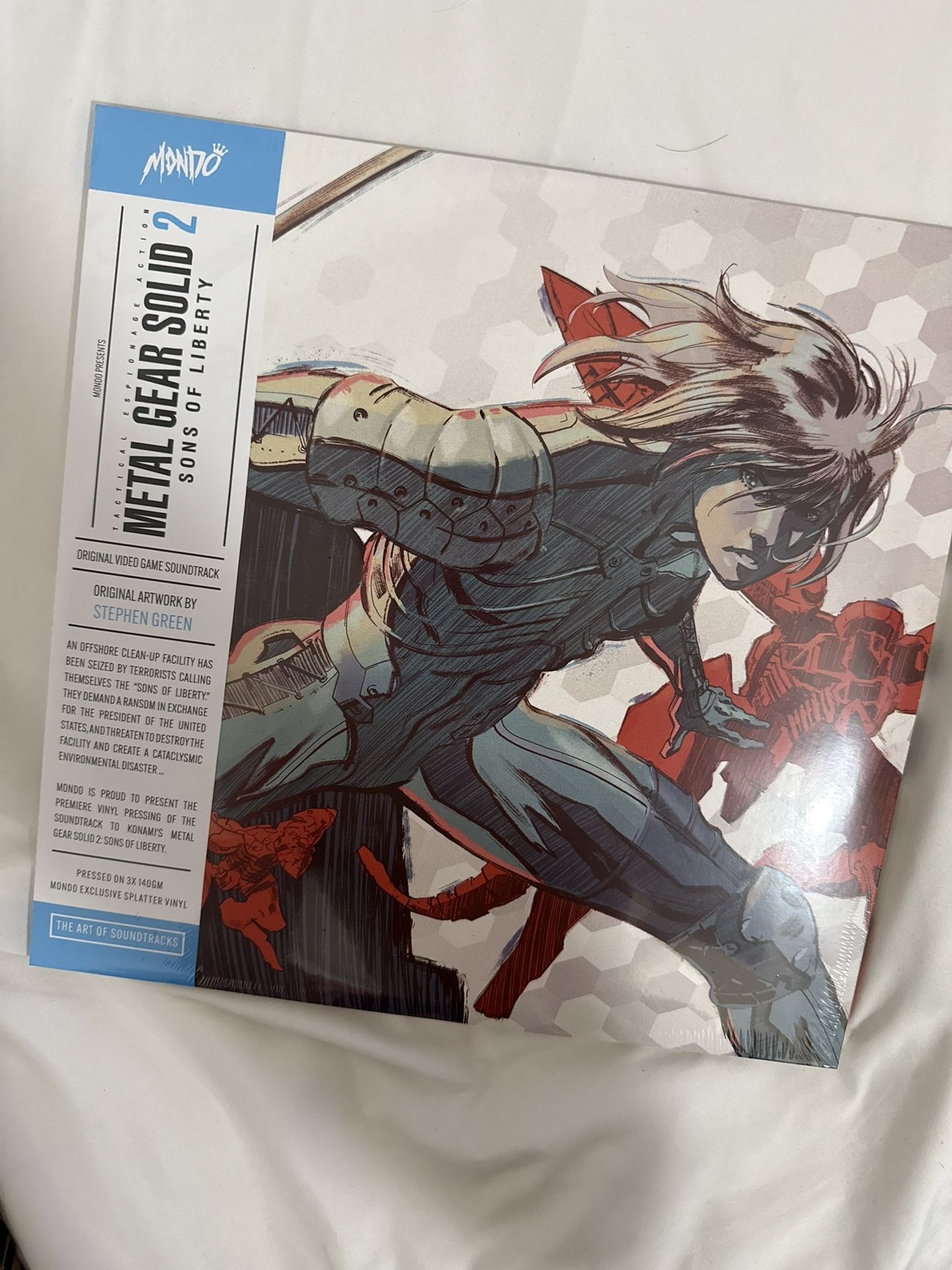 Metal Gear Solid 2 Vinyl Record