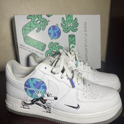 2019 Steven Harrington x Nike Air Force 1 Low Flyleather QS 'Earth Day' size 9 (limited edition)