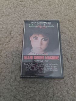 Miami Sound Machine Primitive Love Cassette Tape