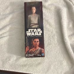 Star Wars: The Force Awakens Rey (Jakku) 12" Action Figure Hasbro 2015 NIB