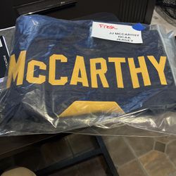JJ McCarthy Signed Michigan Wolverines Football Jersey COA
