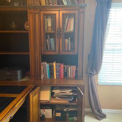 Bookcase Desk