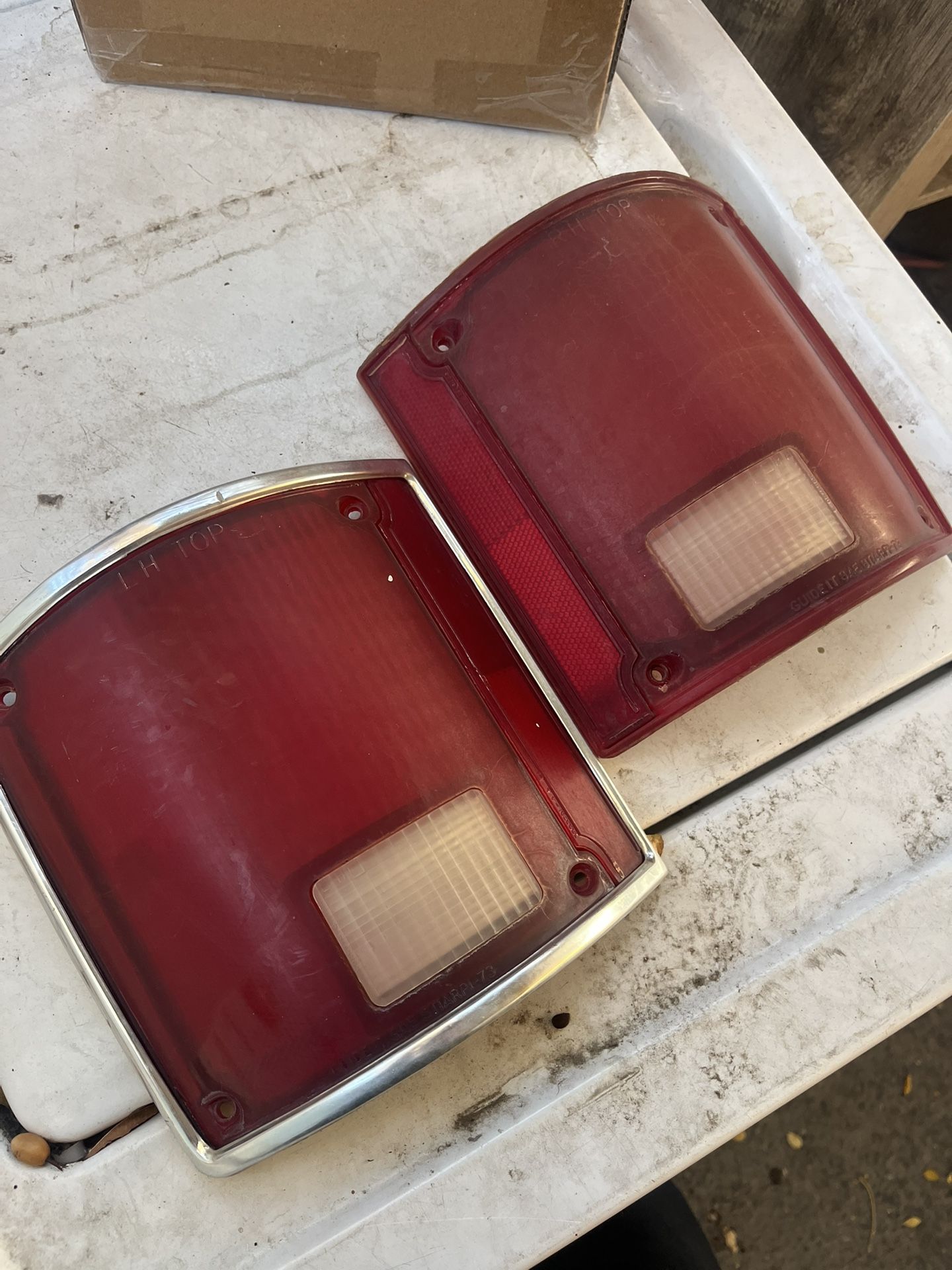 OEM Chevy C 10 Square Body Rear Lights
