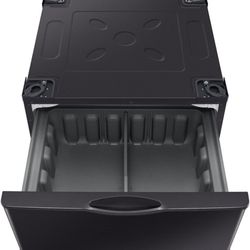 Samsung  Standalone Pedestal in For Smart Front Load Washer and Dryer with 14.2 inch and Black