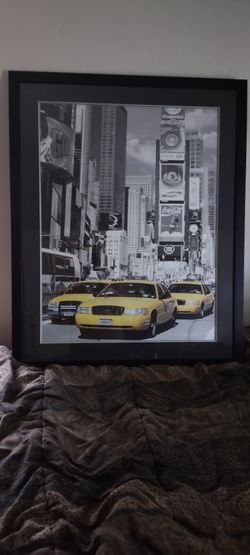 New York Manhattan poster Picture frame 