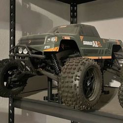 HPI 1/8 Scale Savage Flux XL W/ Upgrades , New Batteries , Charger Included , 6s , Upgraded Speed Controller , ESC , Spur Gear , Cooling Fan , Wheels 