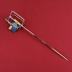 24 in. Professional Chrome-Plated Steel Thinset and Grout Mixing Paddle for Corded Drills