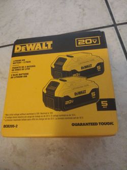 2 DeWalt batteries new