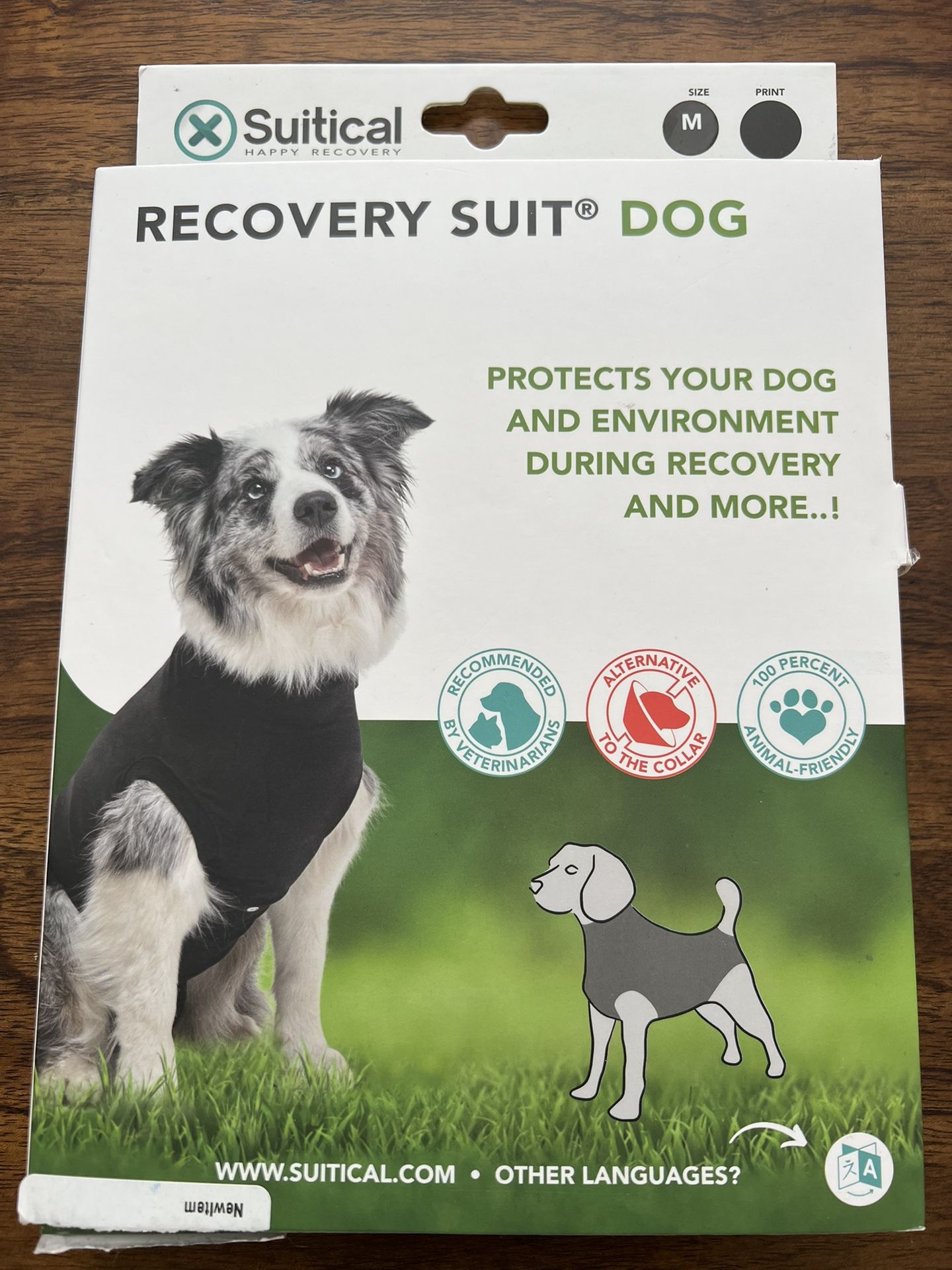 Suitical Surgery Recovery Suit (Med/Black)