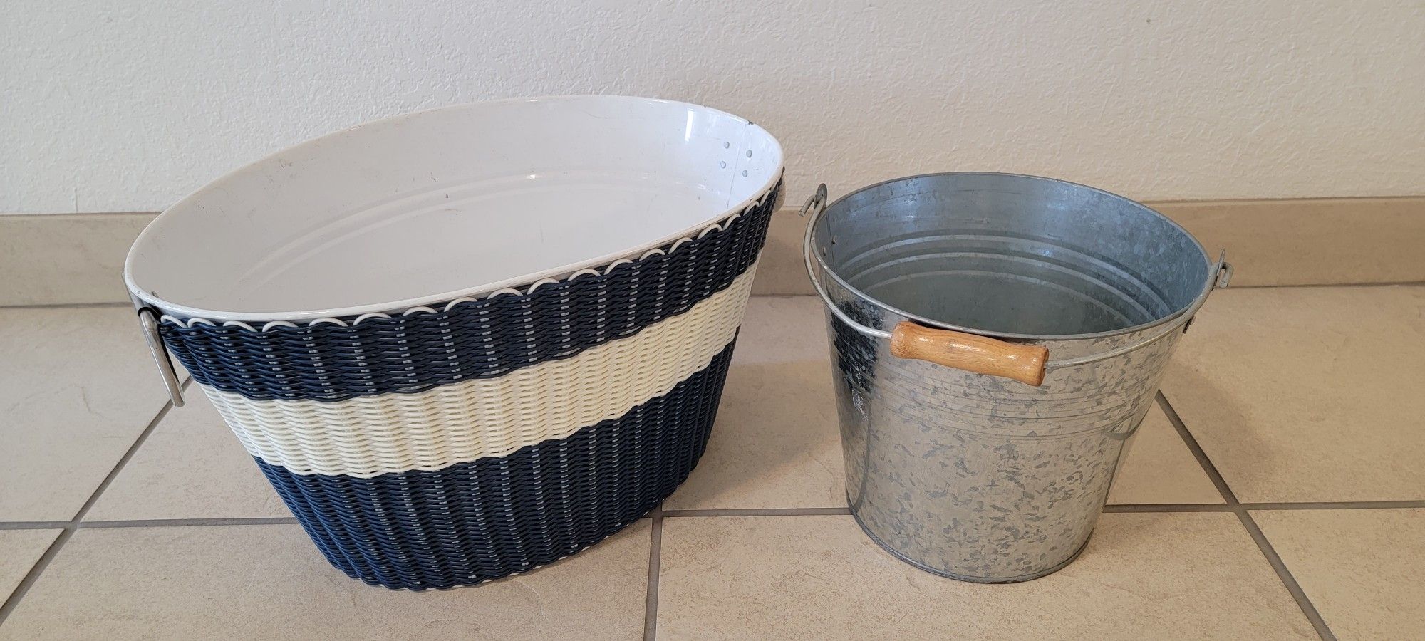 FREE Metal Basket & Pail - Still Available!