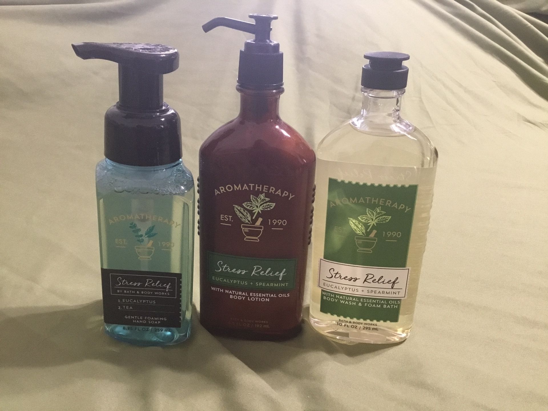 Bath And Body Works Stress Relief Kit