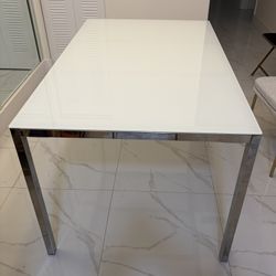 Glass Dining Table /6 People 