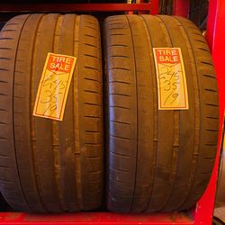 2 take off tire 245/35/19 Michelin $150
